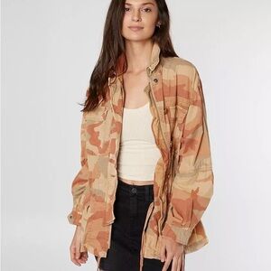 Free People Lead The Way Camp Jacket